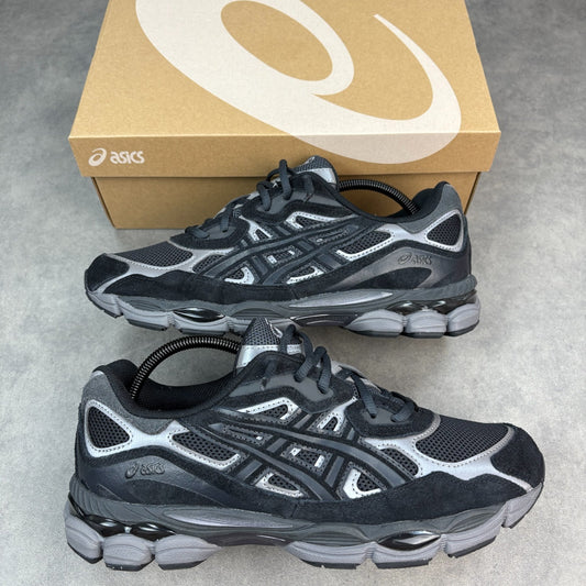 ASICS Gel NYC Black Graphite Grey Sneakers