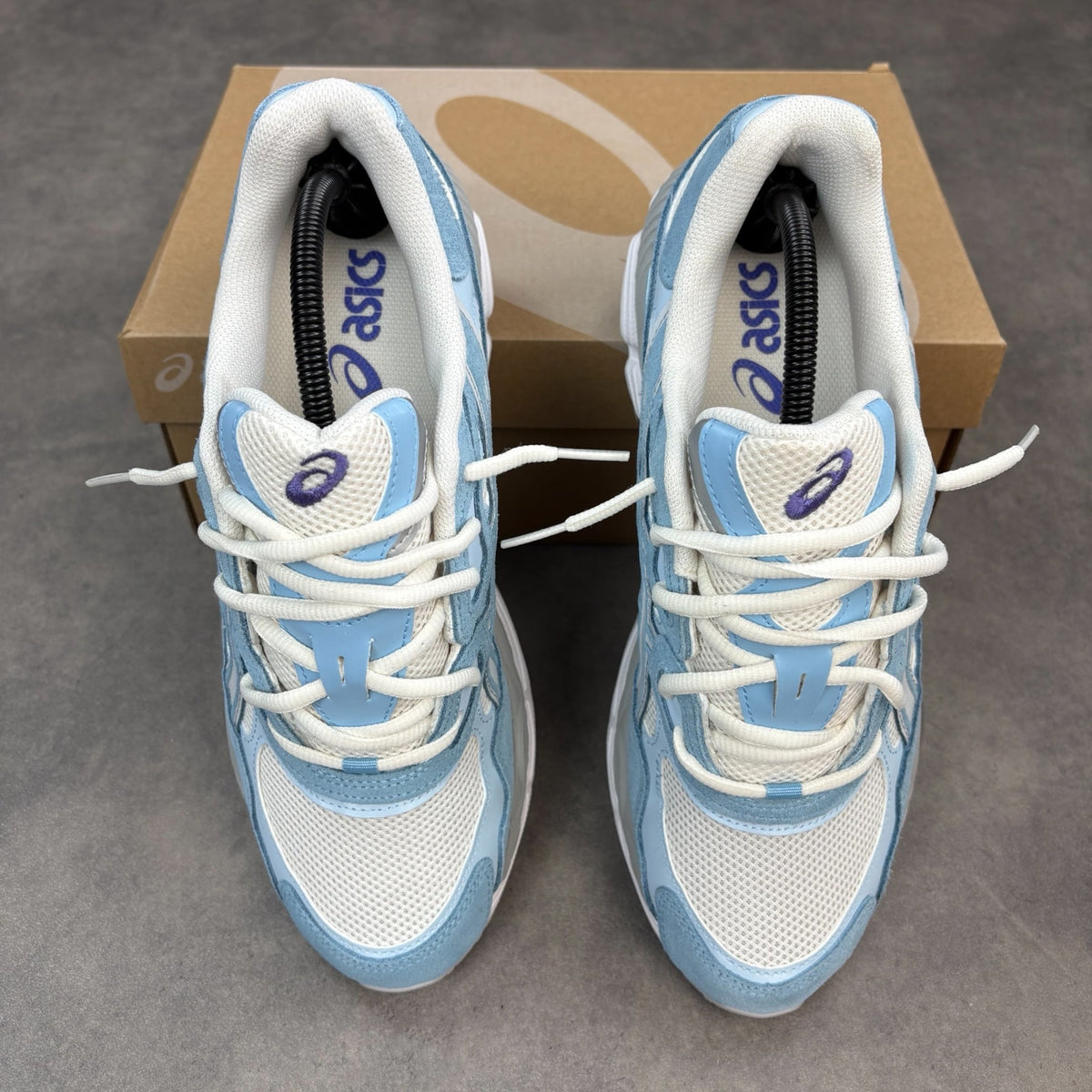 ASICS Gel NYC Cream Arctic Sky Sneakers