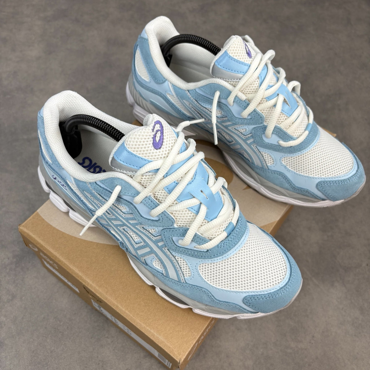 ASICS Gel NYC Cream Arctic Sky Sneakers