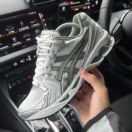 ASICS Kayano 14 White Gel Slate Grey Sneakers