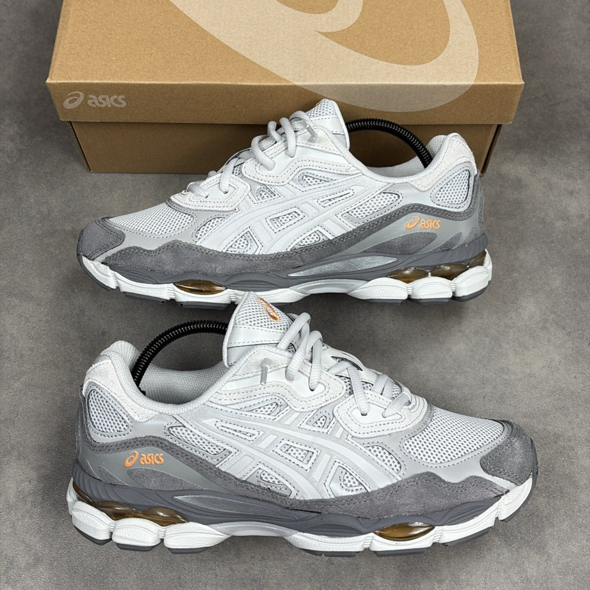 ASICS Gel NYC Grey Cloud Cement Sneakers
