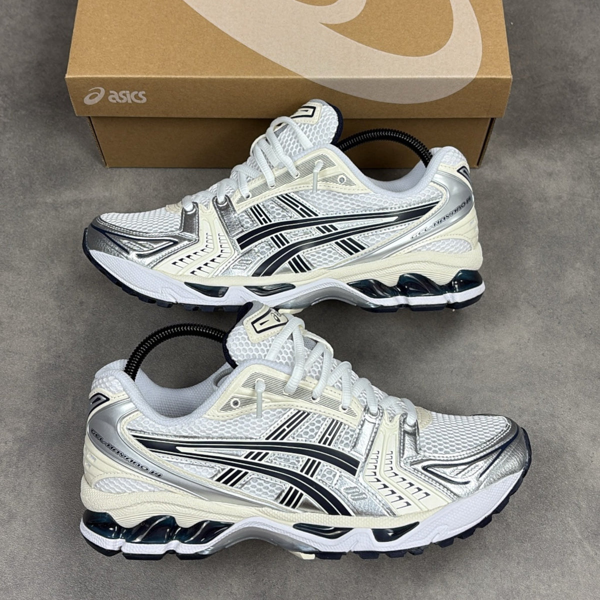 ASICS Kayano 14 White Gel Midnight (W) Sneakers