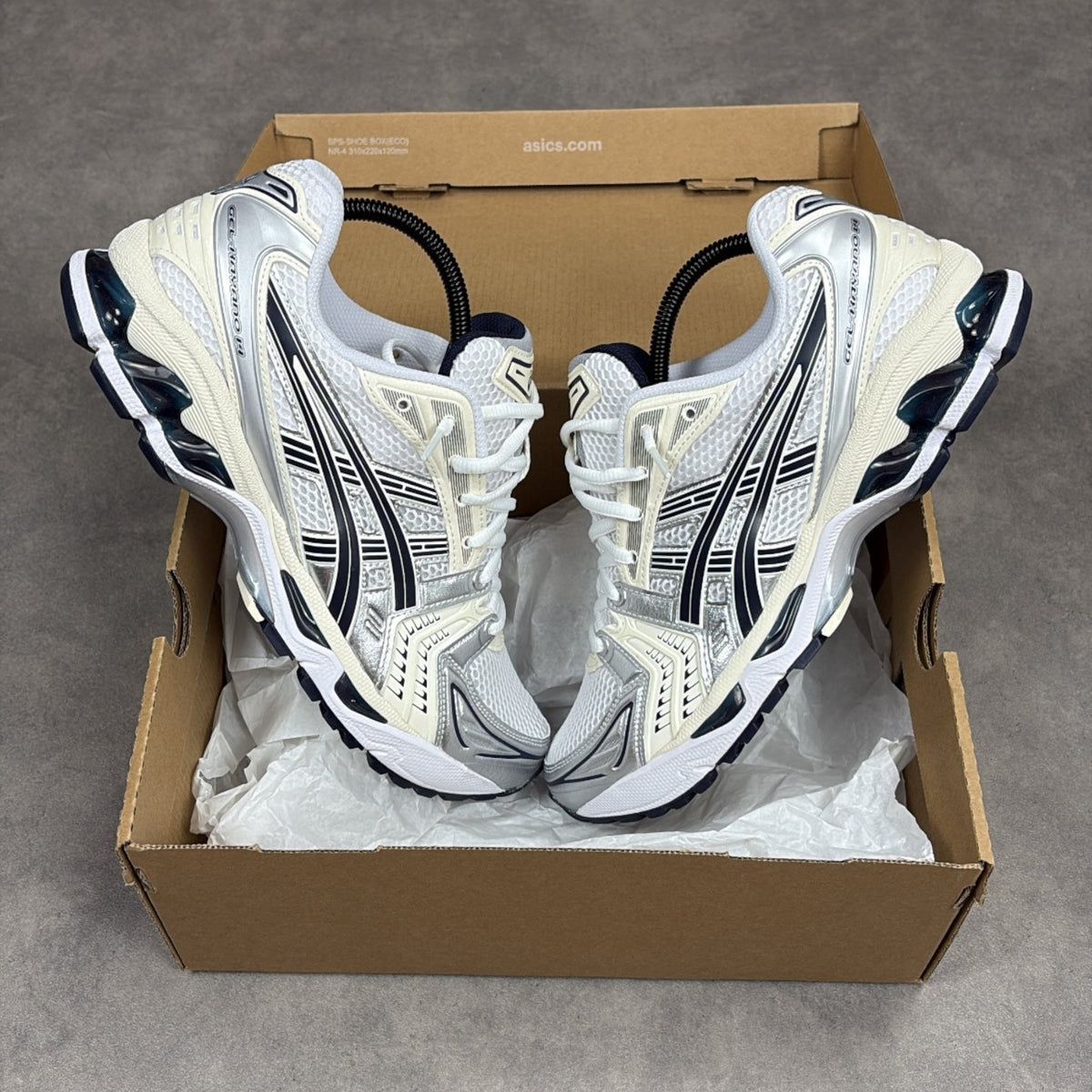 ASICS Kayano 14 White Gel Midnight (W) Sneakers