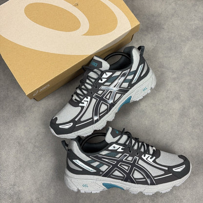 ASICS Gel Grey Venture 6 Cement Obsidian Sneakers