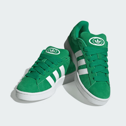Adidas White Campus 00s Green Cloud Sneakers