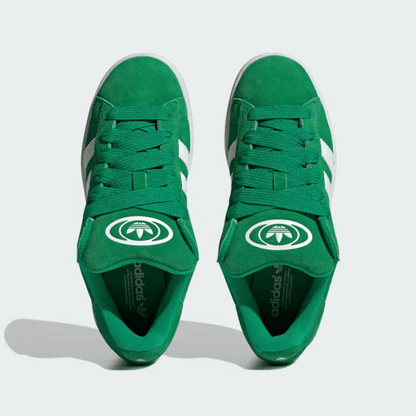 Adidas White Campus 00s Green Cloud Sneakers
