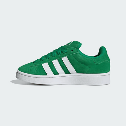 Adidas White Campus 00s Green Cloud Sneakers