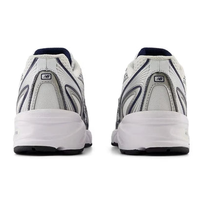 New Balance White 740v2 Navy Shadow Grey Sneakers