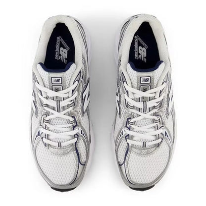 New Balance White 740v2 Navy Shadow Grey Sneakers