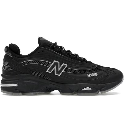 New Balance 1000 White Black Silver Metallic Sneakers