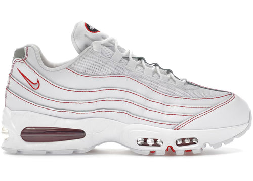 Nike Air Max 95 White OG University Red Sneakers