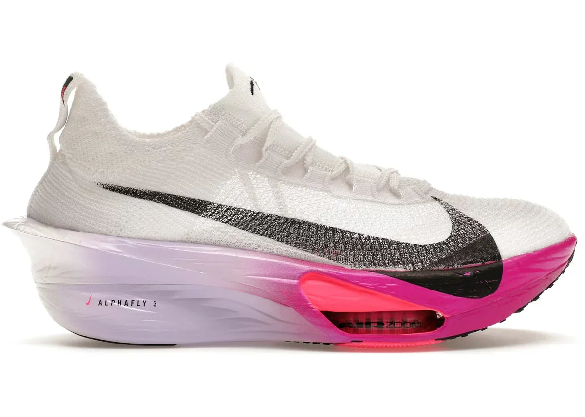 Nike White Air Zoom Alphafly Next 3 FP Purple Agate Sneakers