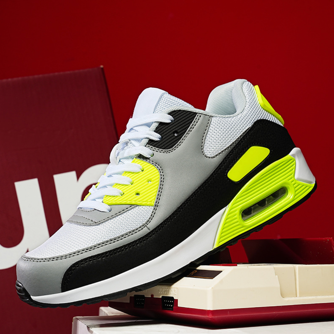 Lightweight Air Cushion Mesh Sneakers - product view 4