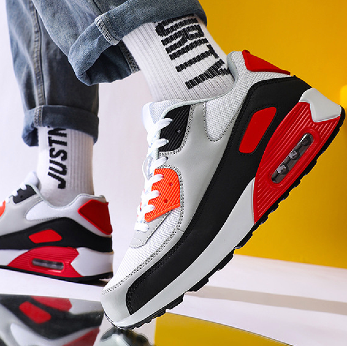 Lightweight Air Cushion Mesh Sneakers - product view 30