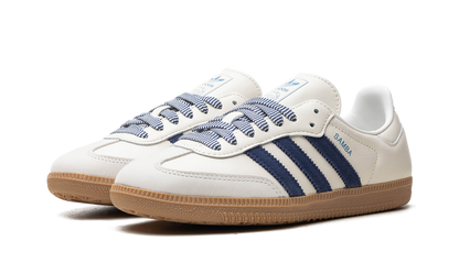 Adidas Samba White Off Dark Blue Sneakers