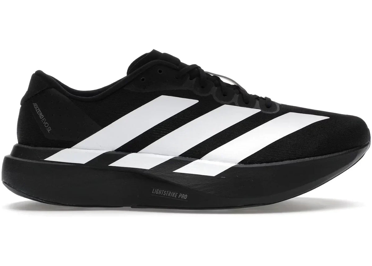 Adidas White Adizero EVO SL Black Sneakers
