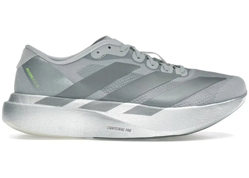 Adidas Silver Adizero EVO SL Metallic Sneakers