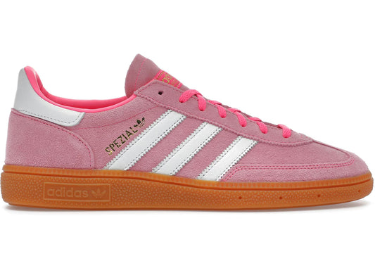 Adidas White Handball Spezial Lucid Pink Sneakers