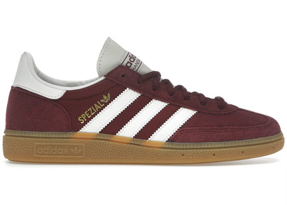 Adidas White Handball Spezial Shadow Red Cloud Sneakers