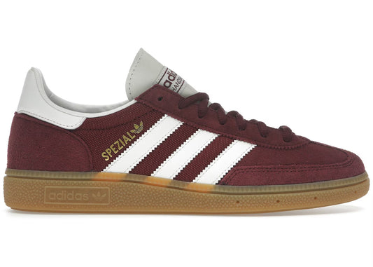 Adidas White Handball Spezial Shadow Red Cloud Sneakers