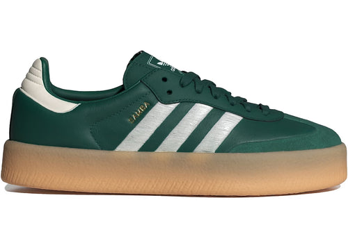 Adidas Sambae Green Collegiate Gum Sneakers