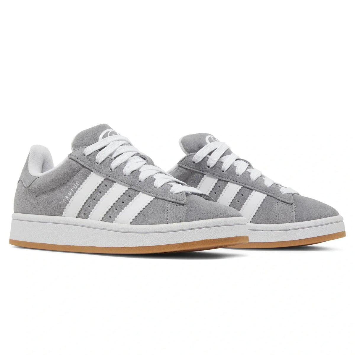 Adidas Grey Campus 00s Kids Gum Sneakers