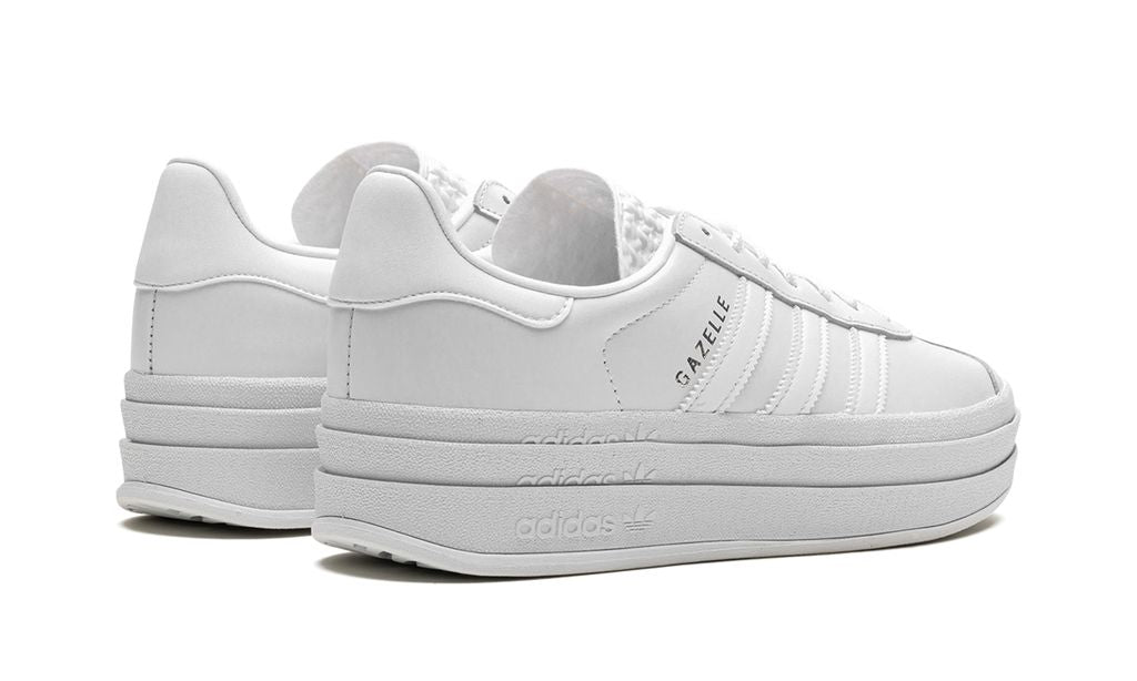 Adidas Triple White Gazelle Bold Triple White Sneakers