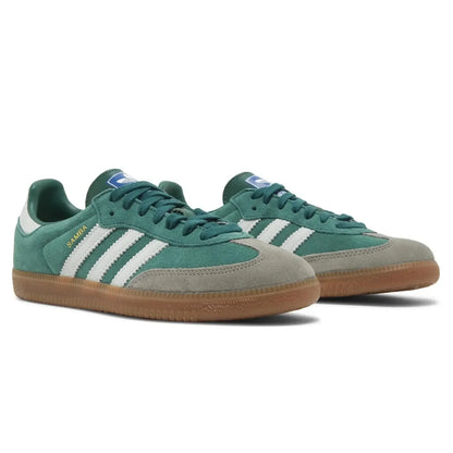 Adidas Samba Green OG Collegiate Gum Sneakers
