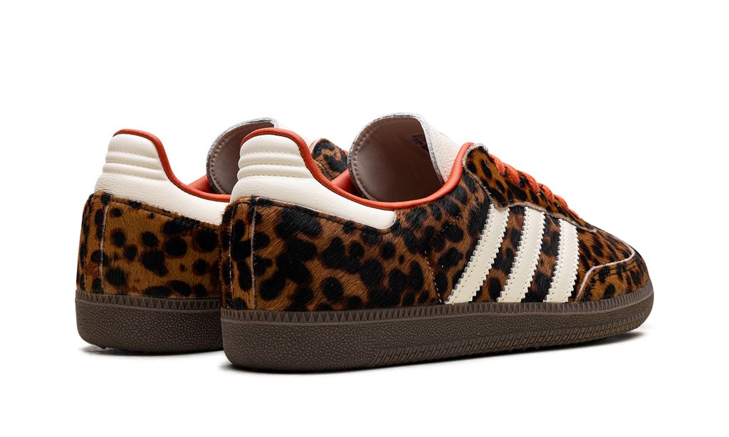 Adidas Samba Cream Leopard Orange Sneakers