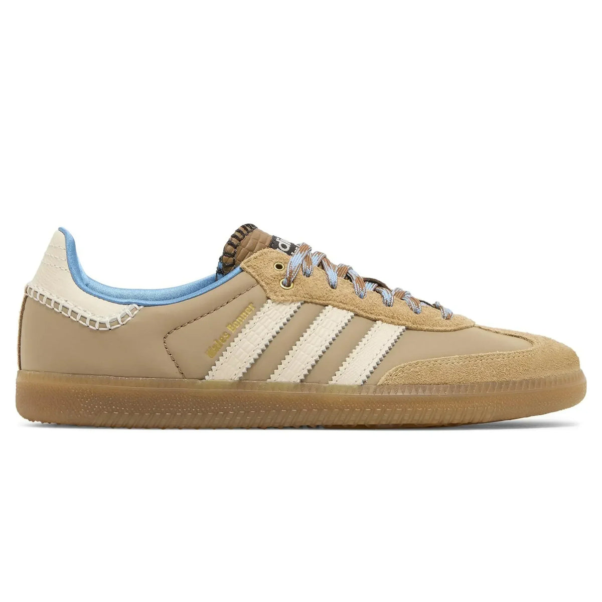 Adidas Samba White Wales Bonner Nylon Desert Sneakers