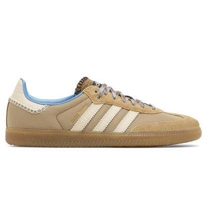 Adidas Samba White Wales Bonner Nylon Desert Sneakers