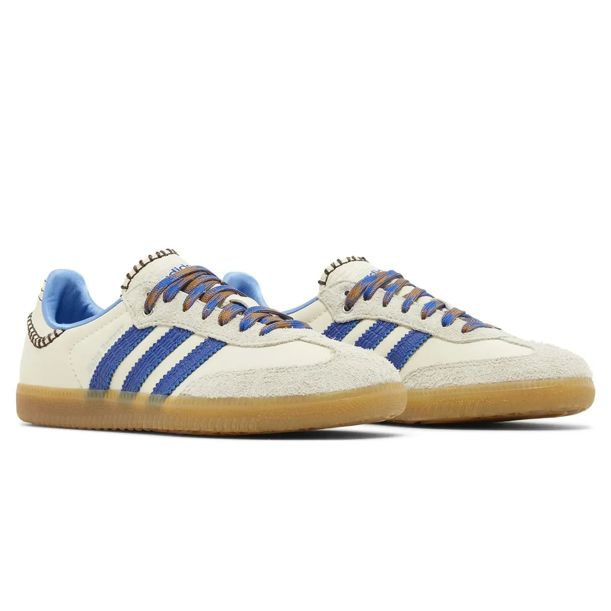 Adidas Samba Blue Wales Bonner Nylon Wonder Clay Royal Sneakers