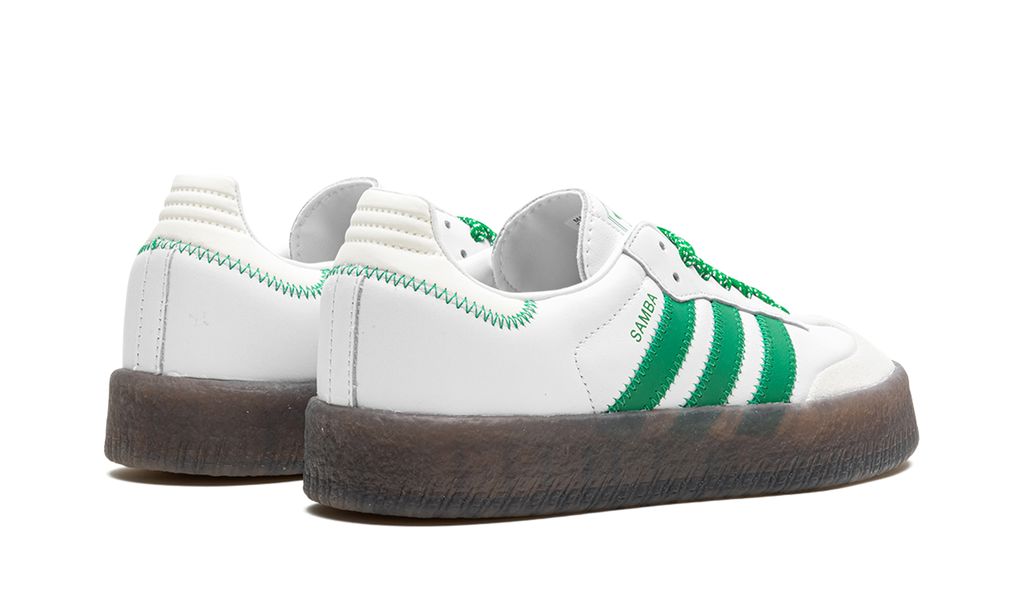 Adidas Sambae White Cloud Green Sneakers