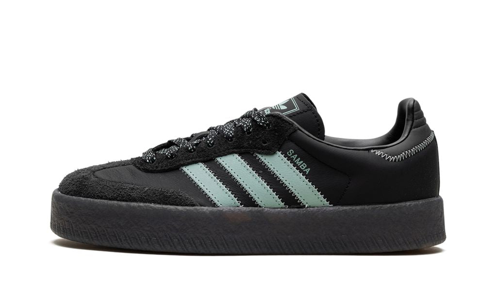 Adidas Sambae Black Core Haze Green Sneakers