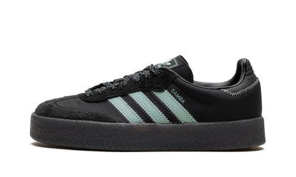 Adidas Sambae Black Core Haze Green Sneakers