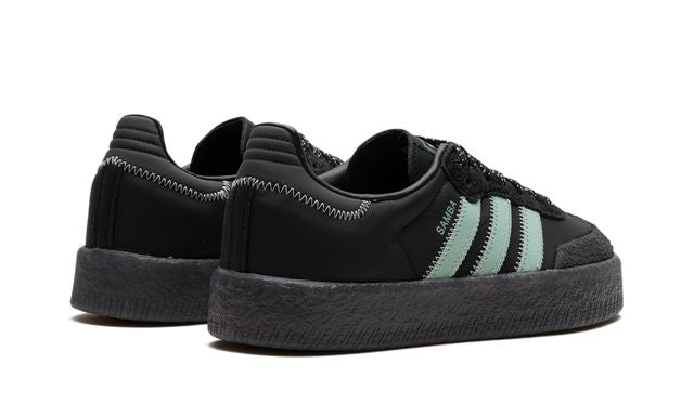 Adidas Sambae Black Core Haze Green Sneakers