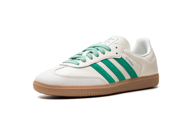 Adidas Samba White Off Court Green Sneakers