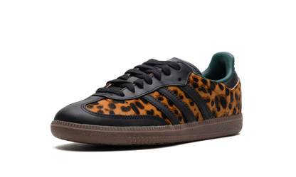 Adidas Samba Black Leopard Core Sneakers