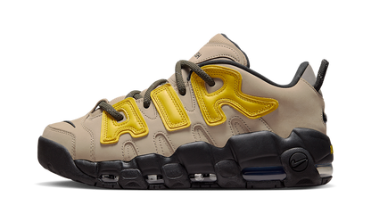 Nike Lime Air More Uptempo Low "AMBUSH - Limestone" Sneakers