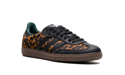 Adidas Samba Black Leopard Core Sneakers
