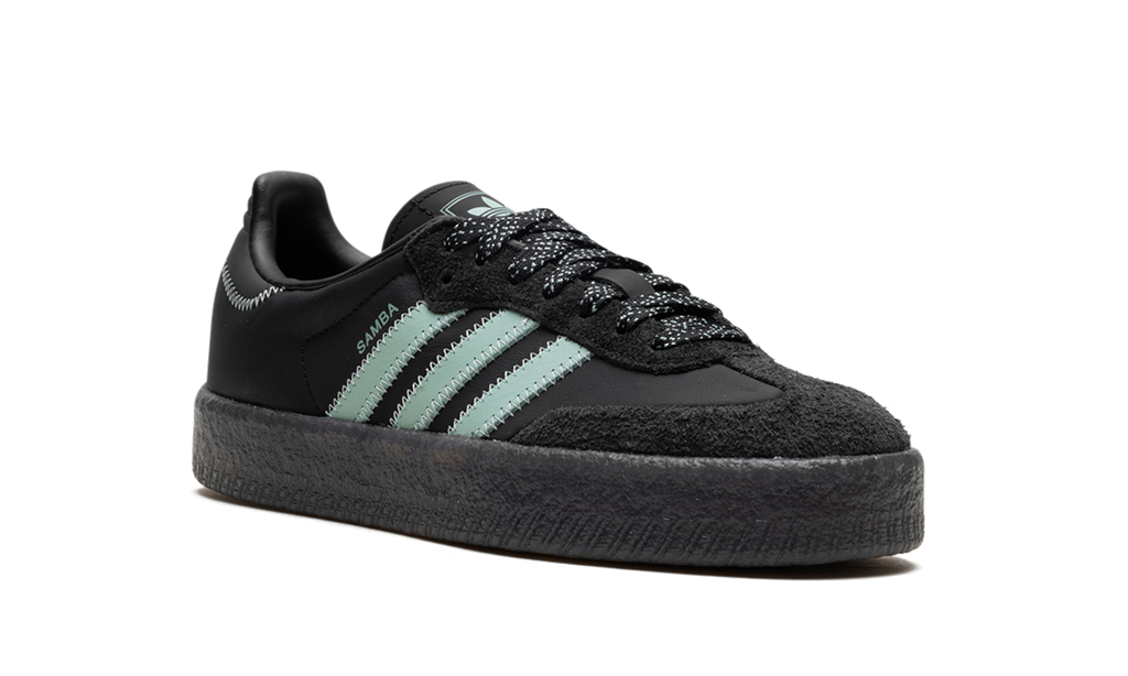 Adidas Sambae Black Core Haze Green Sneakers