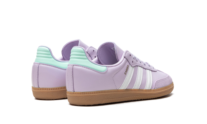 Adidas Samba Green Mineral Crystal Sand Sneakers