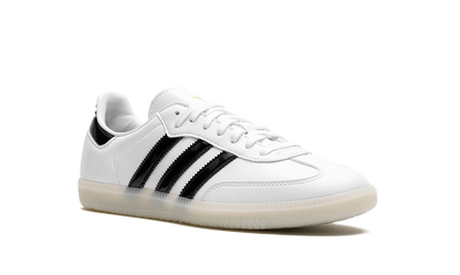 Adidas Samba White Patent Leather Sneakers