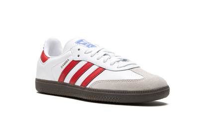 Adidas Samba White OG Scarlet Sneakers