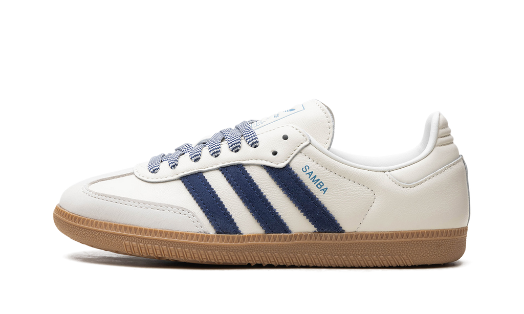 Adidas Samba White Off Dark Blue Sneakers