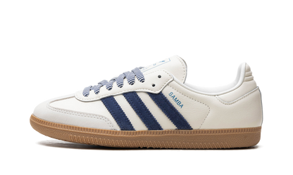 Adidas Samba White Off Dark Blue Sneakers