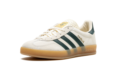 Adidas Cream White Gazelle Indoor Cream White Green Gum Sneakers