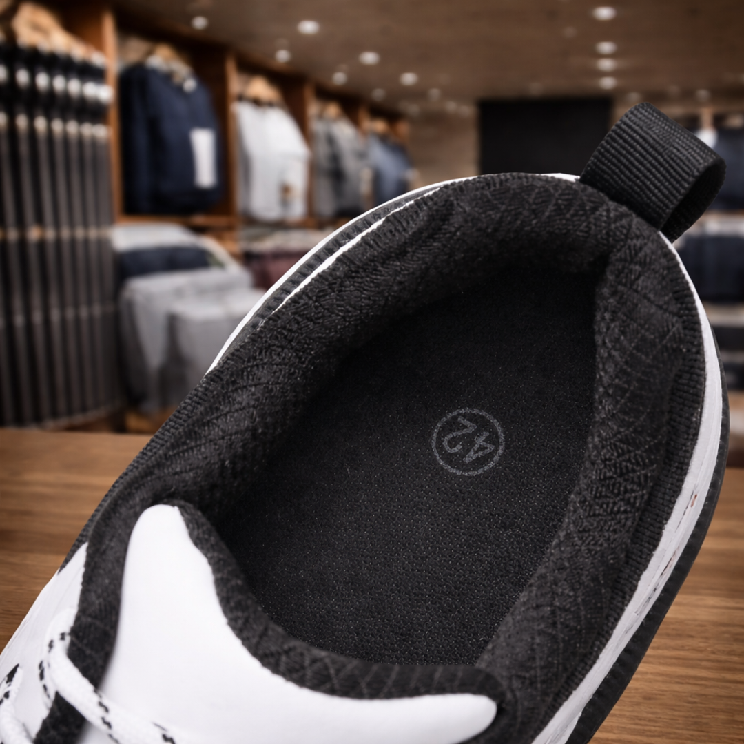 Golf Sneakers with Spiked Outsole - product view 4
