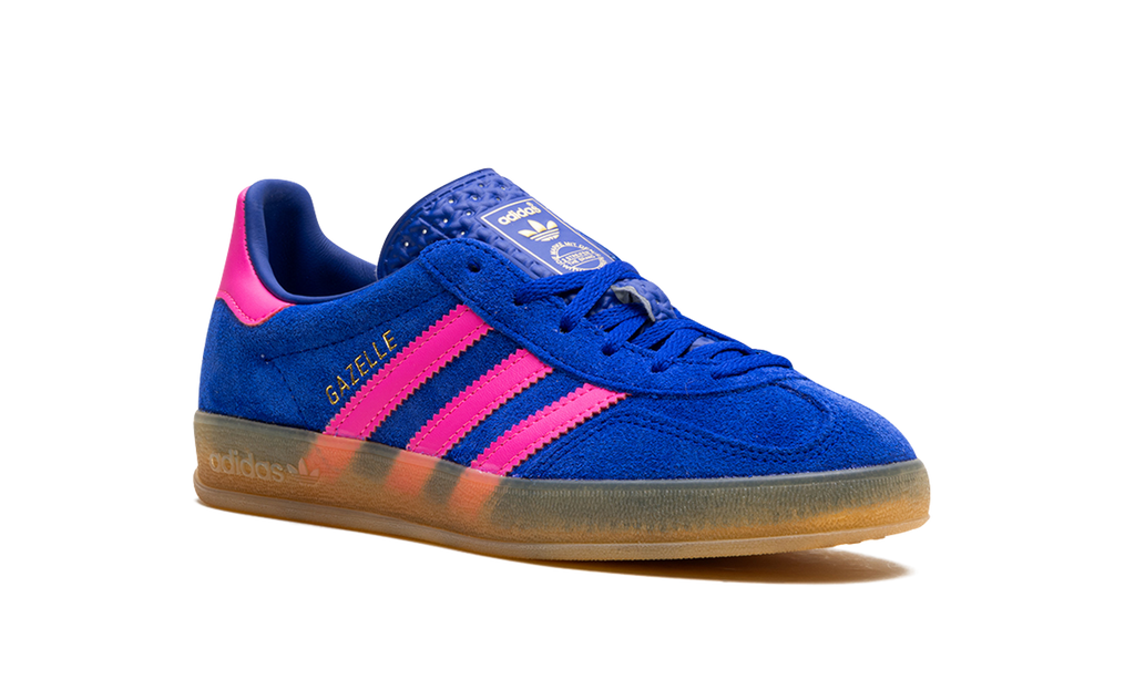 Adidas Blue Gazelle Indoor Lucid Pink Sneakers