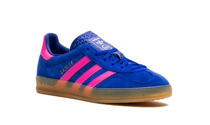 Adidas Blue Gazelle Indoor Lucid Pink Sneakers